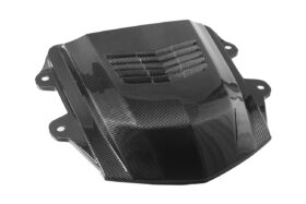 EOS 2019 Chevrolet Corvette C7 ZR1 Carbon Fiber Hood Cowl Louver Cover - Image 2