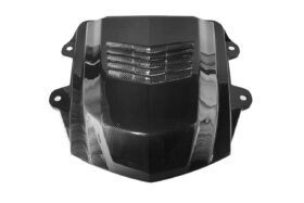 EOS 2019 Chevrolet Corvette C7 ZR1 Carbon Fiber Hood Cowl Louver Cover - Image 1