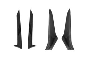 EOS 2023-2024 Chevrolet Corvette C8 Z06 Carbon Fiber Side Fender Door Garnish - Image 2