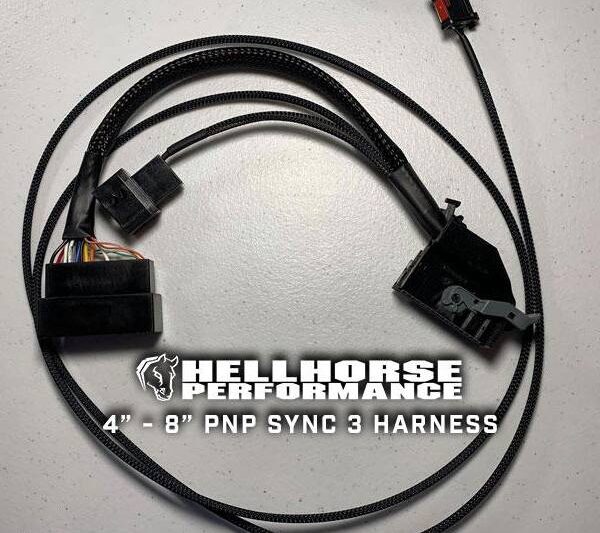 Hellhorse Performance 4" to 8" Plug 'n Play Conversion Harness for Sync 3