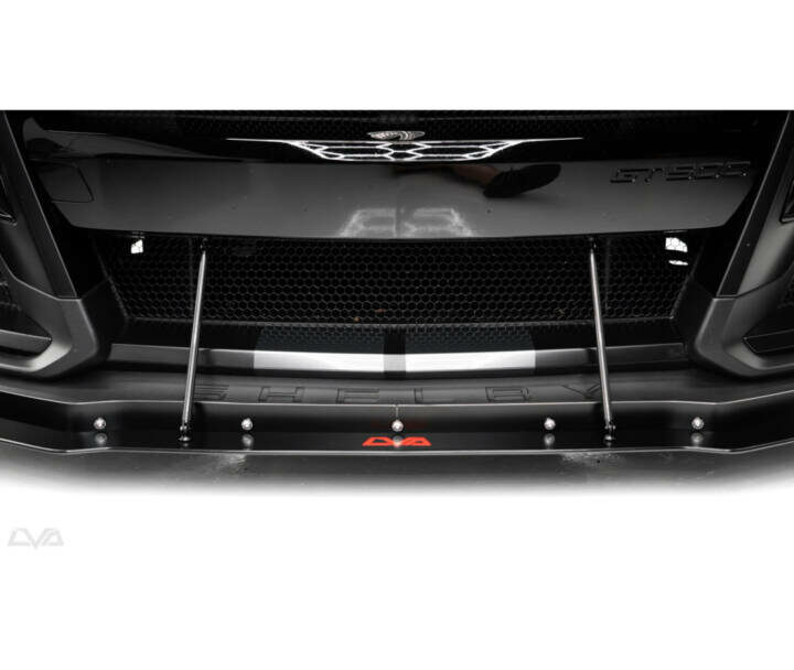 LVA V.2 Adjustable Splitter Support Rods- Carbon Fiber Finish