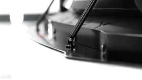 LVA V.2 Adjustable Splitter Support Rods- Carbon Fiber Finish - Image 3