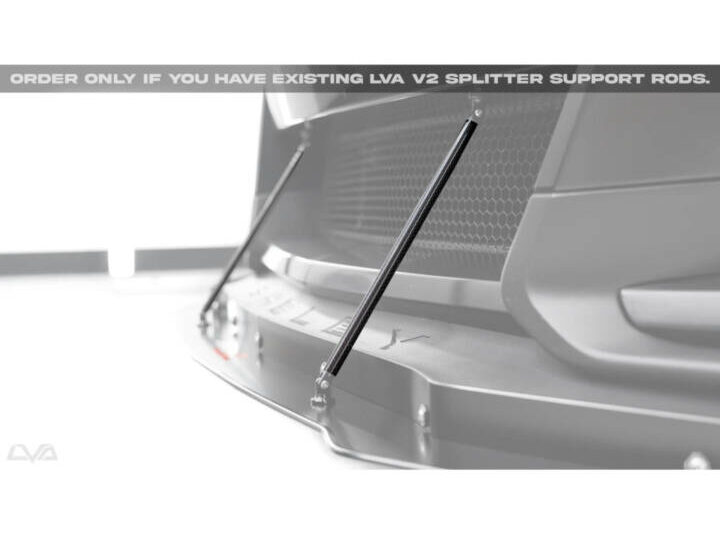 LVA V.2 Splitter Support Rods Carbon Fiber Converstion Kit