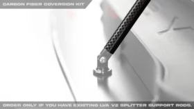 LVA V.2 Splitter Support Rods Carbon Fiber Converstion Kit - Image 2