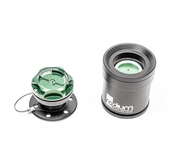 Radium Engineering V Dry Break, 1.5in, Female, Direct Mount, Vented - 20-0495