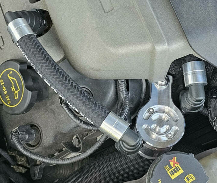 UPR Products 2015-2017 Ford Mustang GT Oil Separator Catch Can Separator Plug N Play™