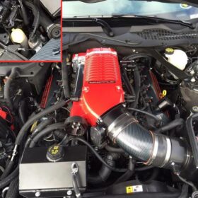 UPR Products 2015-2017 Ford Mustang GT Single Valve Whipple / VMP ODIN Oil Catch Can Separator Plug N Play™ - Image 1