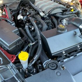 UPR Products 2015-2023 Ford Mustang GT Single Valve Hellion Oil Catch Can Separator Plug N Play™ - Image 2