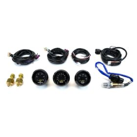 AEM 3 Gauge Combo | 52mm UEGO WideBand A/F Ratio + Oil Pressure + Turbo Boost