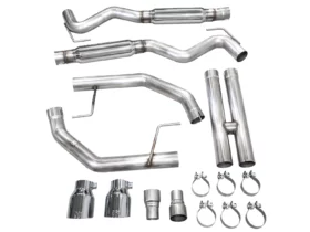 AWE 2024 Ford Mustang GT S650 Track Edition Exhuast - Dual Tips - Chrome - Image 5