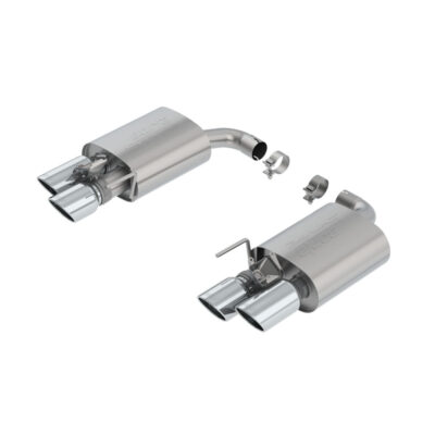 Borla 2018-2023 Ford Mustang GT S-Type Axle-Back Exhaust - Chrome Tips