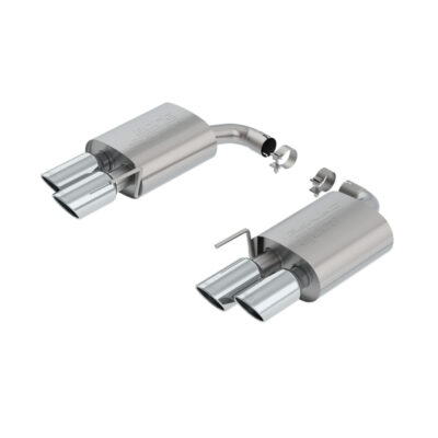 Borla 2018-2023 Ford Mustang GT S-Type Axle-Back Exhaust - Chrome Tips