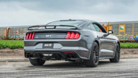 Borla 2018-2023 Ford Mustang GT S-Type Cat-Back Exhaust - Black Chrome Tips - Active Exhaust - Image 1