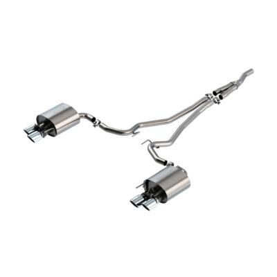 Borla 2019-2023 Ford Mustang EcoBoost HPP S-Type Cat-Back Exhaust - Chrome Tips