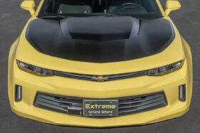 EOS 2016-2024 Chevrolet Camaro 'ZL1 Style' Aluminum Front Air Vented Hood Cover - image 2