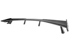 EOS 2020-2024 Chevrolet Corvette C8 Carbon Fiber Rear Trunk Spoiler High Wing - Image 2