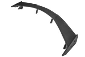 EOS 2020-2024 Chevrolet Corvette C8 Carbon Fiber Rear Trunk Spoiler High Wing - Image 3