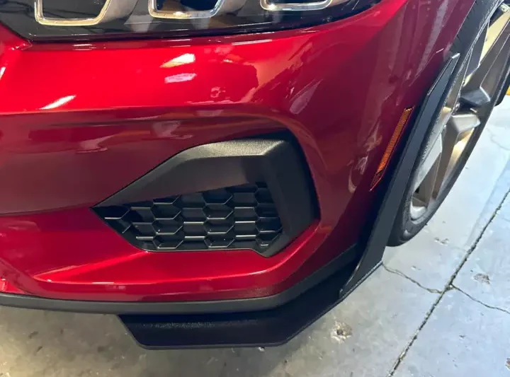 ZL1 Addons 2024 Ford Mustang GT/EcoBoost GT500 Style Front Splitter Winglet Fender Extensions