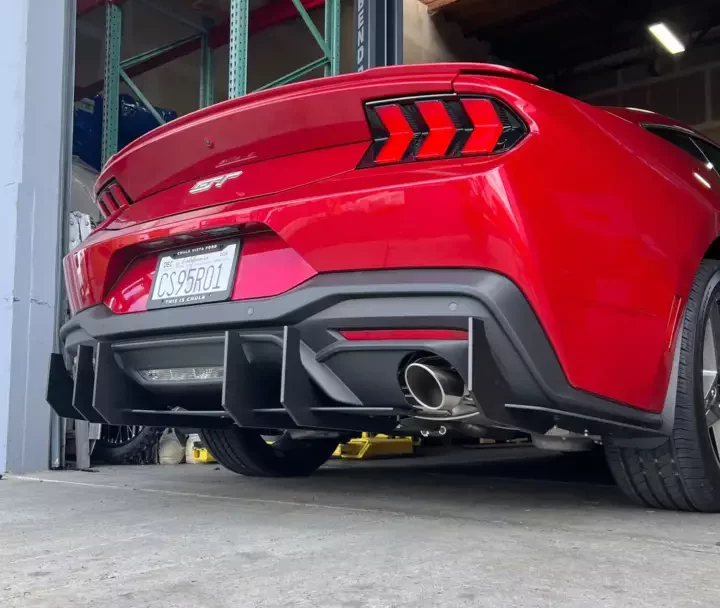 ZL1 Addons 2024 Ford Mustang GT/EcoBoost Stealth Diffuser