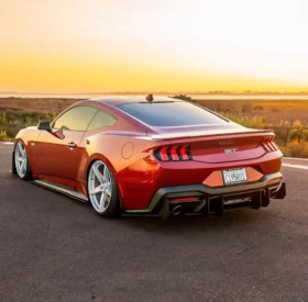 ZL1 Addons 2024 Ford Mustang GT/EcoBoost Stealth Diffuser - Image 1
