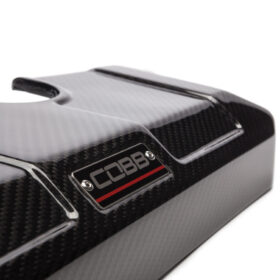COBB 2017-2024 Ford F-150 EcoBoost Raptor / Limited / Tremor / 3.5L / 2.7L Carbon Fiber Redline Coolant Cover — view 4
