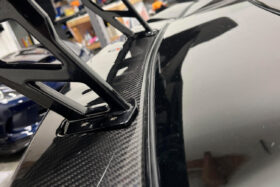 EOS 2019 Chevrolet Corvette C7 ZR1 Carbon Fiber Rear Lid Base Spoiler - Image 2