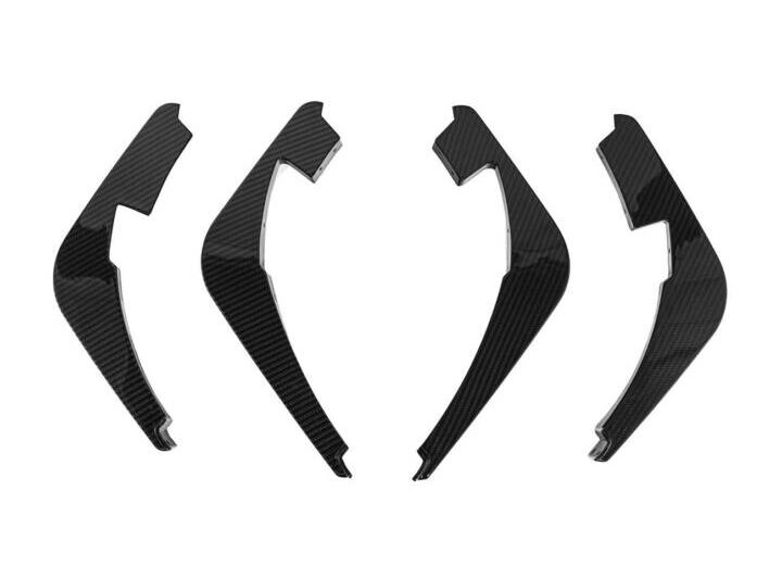 EOS 2020-2024 Chevrolet Corvette C8 Z51 Carbon Fiber Add-On Rear Diffuser Fins