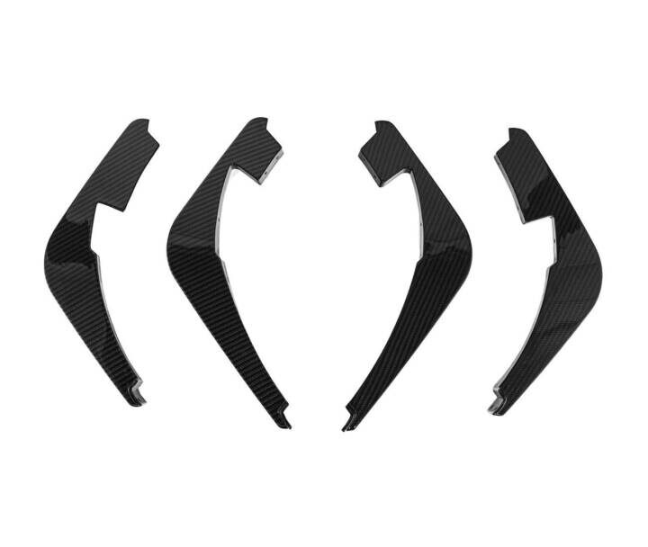 EOS 2020-2024 Chevrolet Corvette C8 Z51 Carbon Fiber Add-On Rear Diffuser Fins