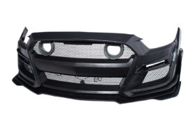 FFP 2015-2017 Ford Mustang GT500 Front Bumper Conversion With LED Grille Kit - Image 2