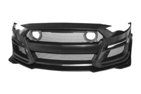 FFP 2018-2023 Ford Mustang GT500 Front Bumper Conversion With LED Grille Kit - Image 2