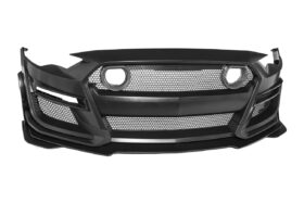 FFP 2018-2023 Ford Mustang GT500 Front Bumper Conversion With LED Grille Kit - Image 1