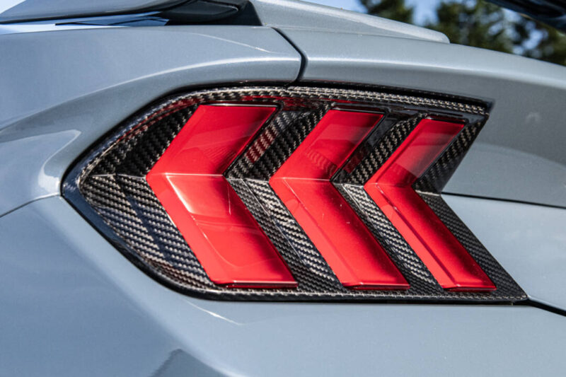 FFP 2024 Ford Mustang Carbon Fiber Tail Light Bezel