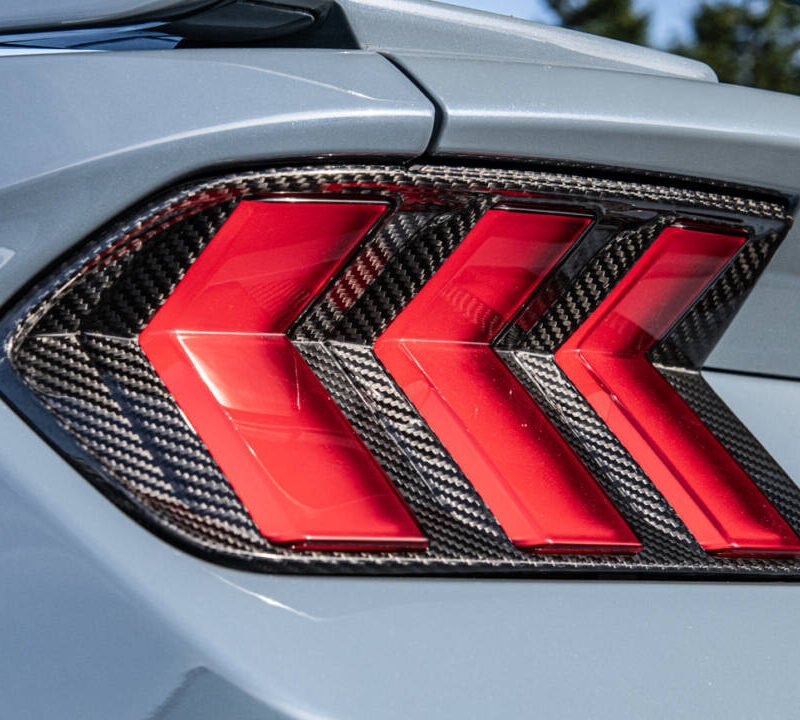 FFP 2024 Ford Mustang Carbon Fiber Tail Light Bezel