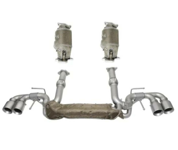 SOUL Performance 2020-2024 Chevrolet Corvette C8 Valved Exhaust System With Catalytic Converters