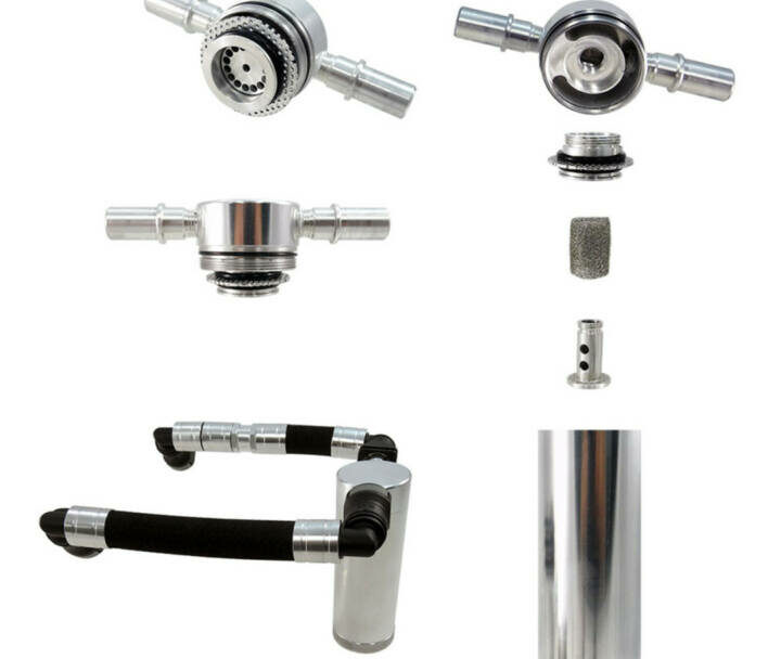 UPR Products 2011-2017 Ford Mustang V6 Plug N Play Short SC Oil Catch Can