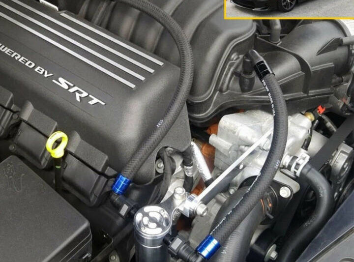 UPR Products 2011-2022 Dodge Pro-Series Catch Can For 5.7 / 6.4 Hemi Engines -Scat or Shaker- Plug N Play