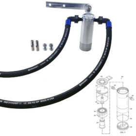 UPR Products 2011-2022 Dodge Pro-Series Catch Can For 5.7 / 6.4 Hemi Engines -Scat or Shaker- Plug N Play - Image 3