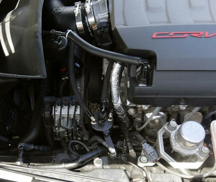 UPR Products 2014-2019 Chevrolet Corvette C7 Z51 (Dry Sump) Dual Valve Oil Catch Can CSS