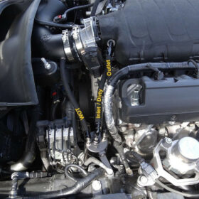 UPR Products 2014-2019 Chevrolet Corvette C7 Z51 (Dry Sump) Dual Valve Oil Catch Can CSS - Image 1