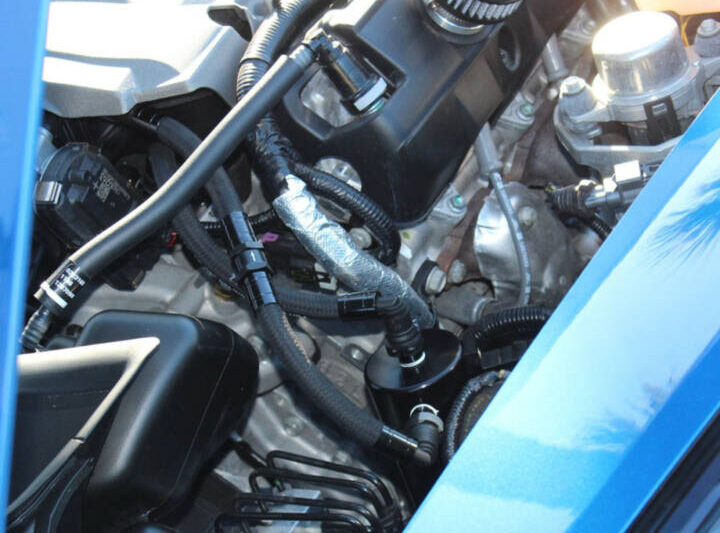 UPR Products 2014-2017 Chevrolet Corvette C7 NON-Z51 Single Valve Oil Catch Can