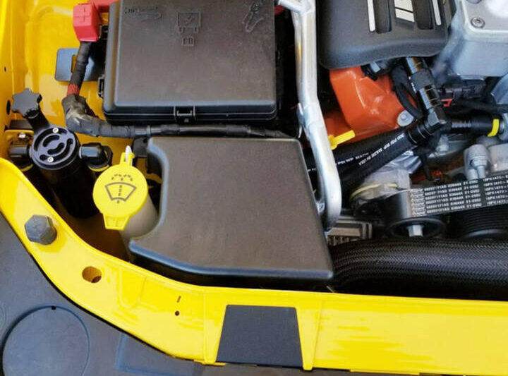 UPR Products 2015-2024 Dodge Hellcat Fender Oil Catch Can 6.2L Plug N Play