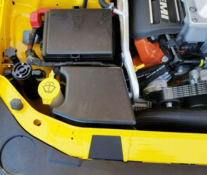 UPR Products 2015-2024 Dodge Hellcat Fender Oil Catch Can 6.2L Plug N Play