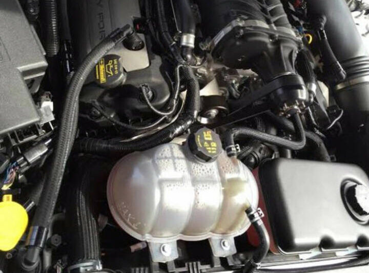 UPR Products 2015-2023 Ford Mustang GT Single Valve TVS VMP Oil Catch Can Plug N Play