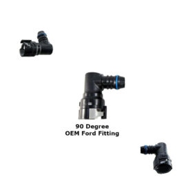 UPR Products OEM Style PCV Snap Fitting 90* Angle for Oil Catch Can 5/8 x 15.82 mm