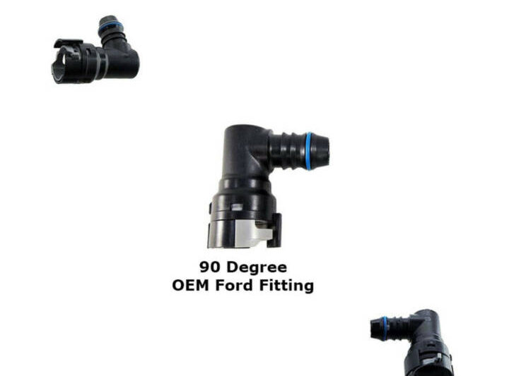 UPR Products OEM Style PCV Snap Fitting 90* Angle for Oil Catch Can 5/8 x 15.82 mm