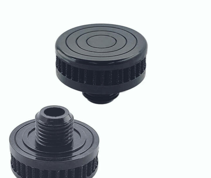 UPR Products Black UPR Valve Cover Breather Filter Screw In & Push On