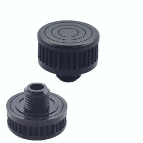 UPR Products Black UPR Valve Cover Breather Filter Screw In & Push On - Image 1
