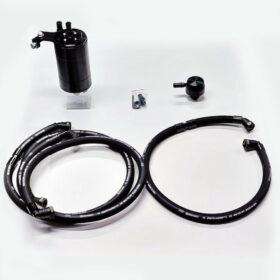 UPR Products 2015-2020 Ford F-150 EcoBoost 2.7L and 3.5L Plug n Play Dual Valve Oil Catch Can with ECSS - Image 1
