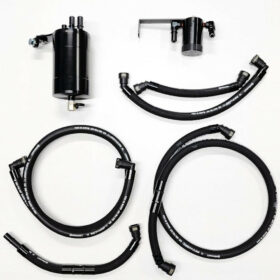 UPR Products 2021-2024 Ford F-150 2.7L / 3.5L EcoBoost (Including Raptor) Plug N Play Dual Valve Oil Catch Can with CSCC - Image 1