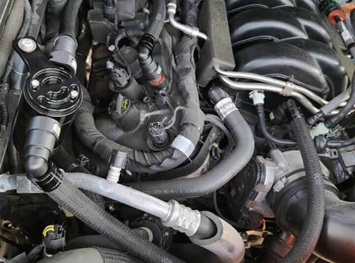 UPR Products 2011-2021 Ford F-150 5.0 / 6.2 / EcoBoost Plug N Play SC Oil Catch Can Separator